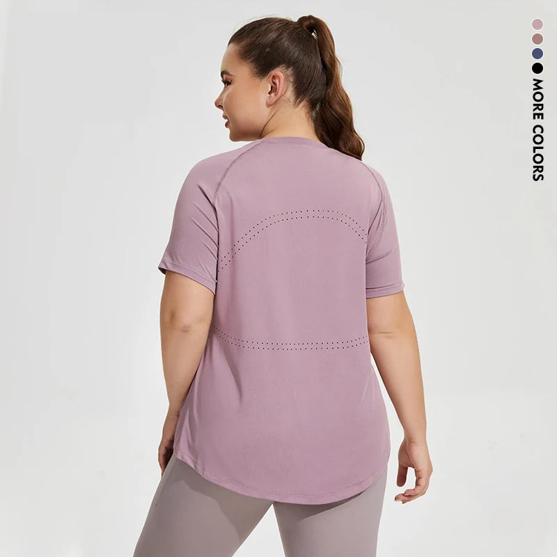 Curvy Strong™ BreezeFit Active Tee