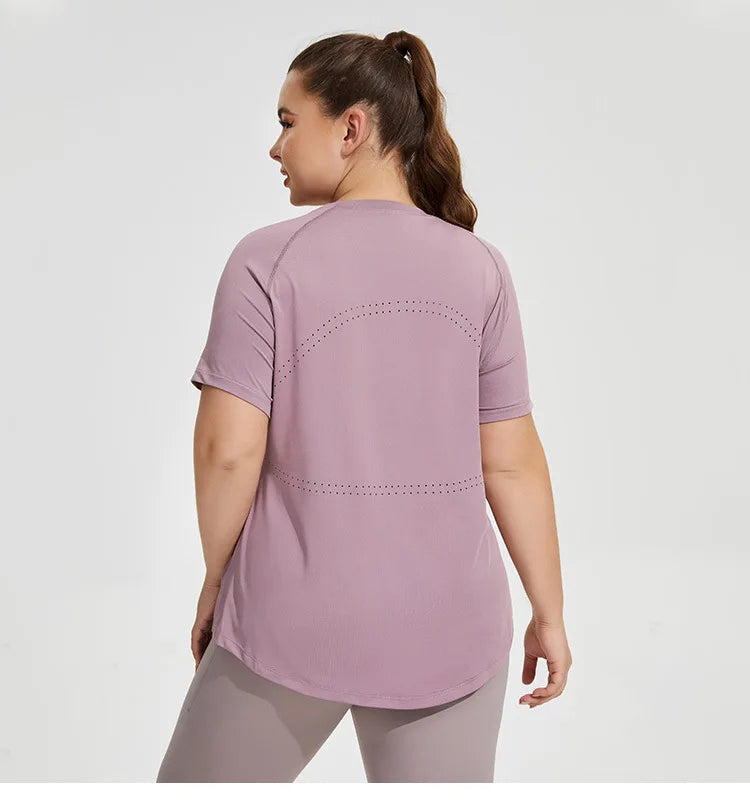 Curvy Strong™ BreezeFit Active Tee