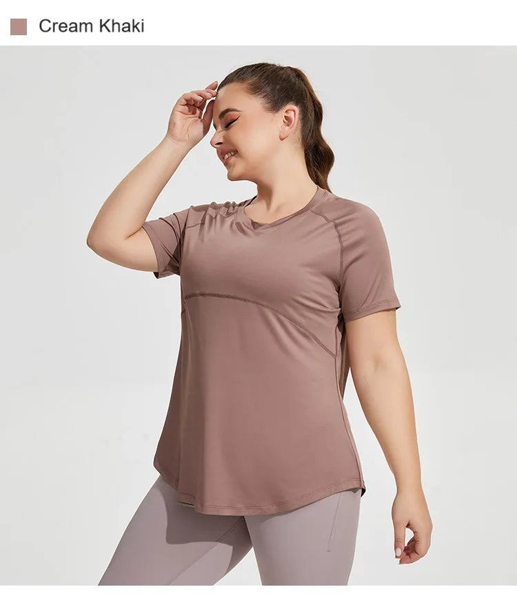 Curvy Strong™ BreezeFit Active Tee