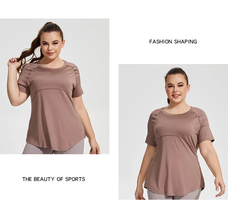 Curvy Strong™ BreezeFit Active Tee