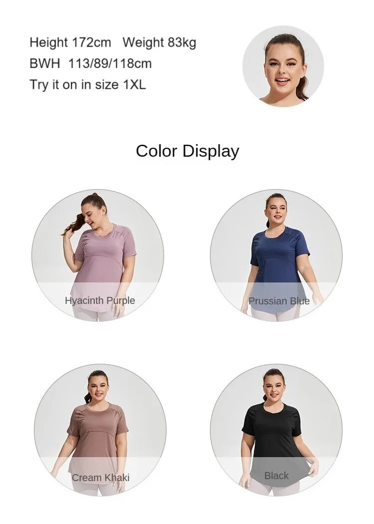 Curvy Strong™ BreezeFit Active Tee