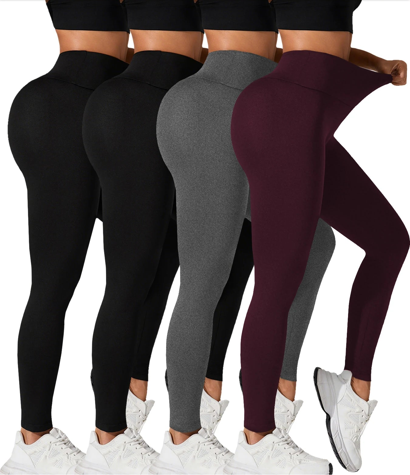 Curvy Strong™ Flare Fit High-Waisted Pants