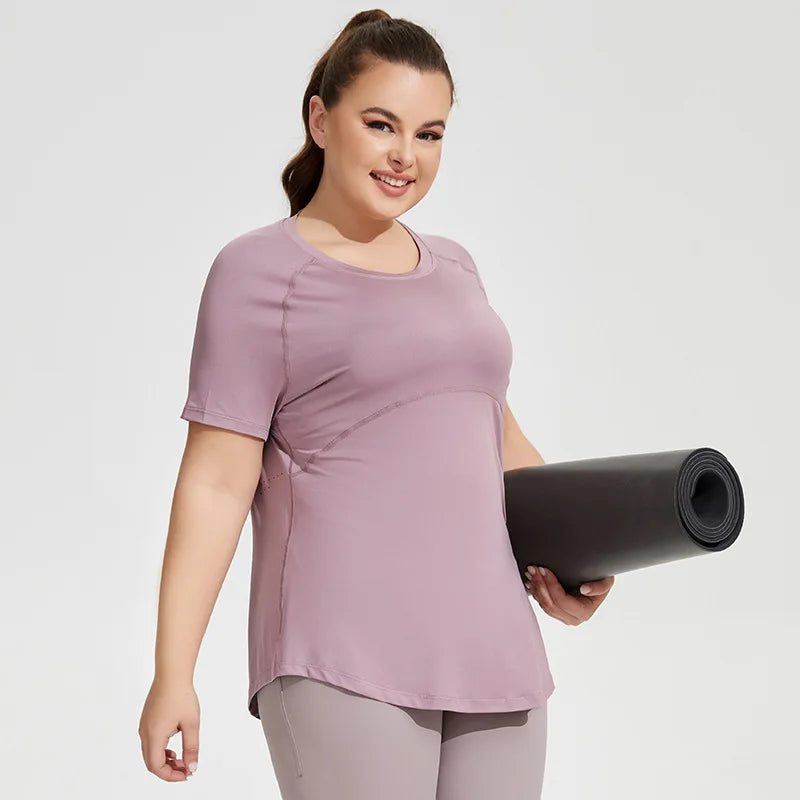 Curvy Strong™ BreezeFit Active Tee