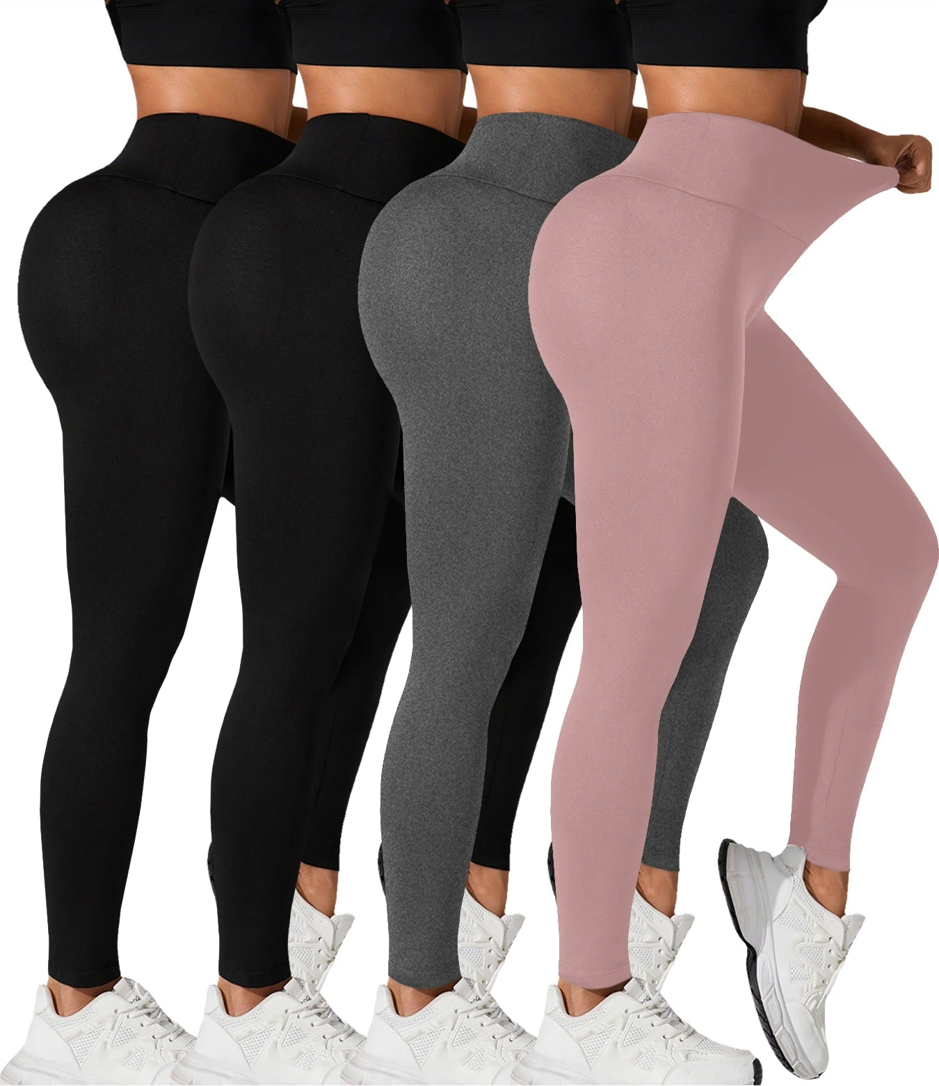 Curvy Strong™ Flare Fit High-Waisted Pants