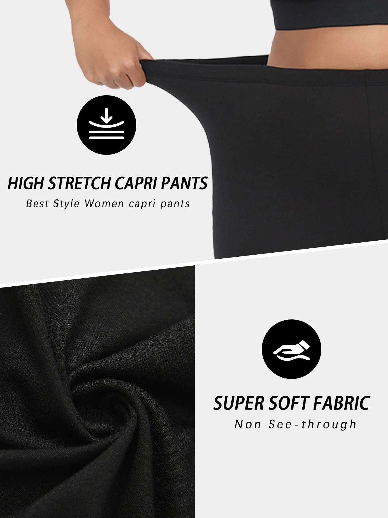Curvy Strong™ 5-Pack Capri Leggings